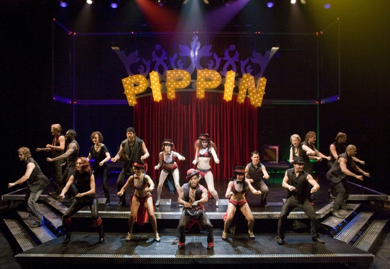 Ty Taylor and the Cast of Pippin Photo